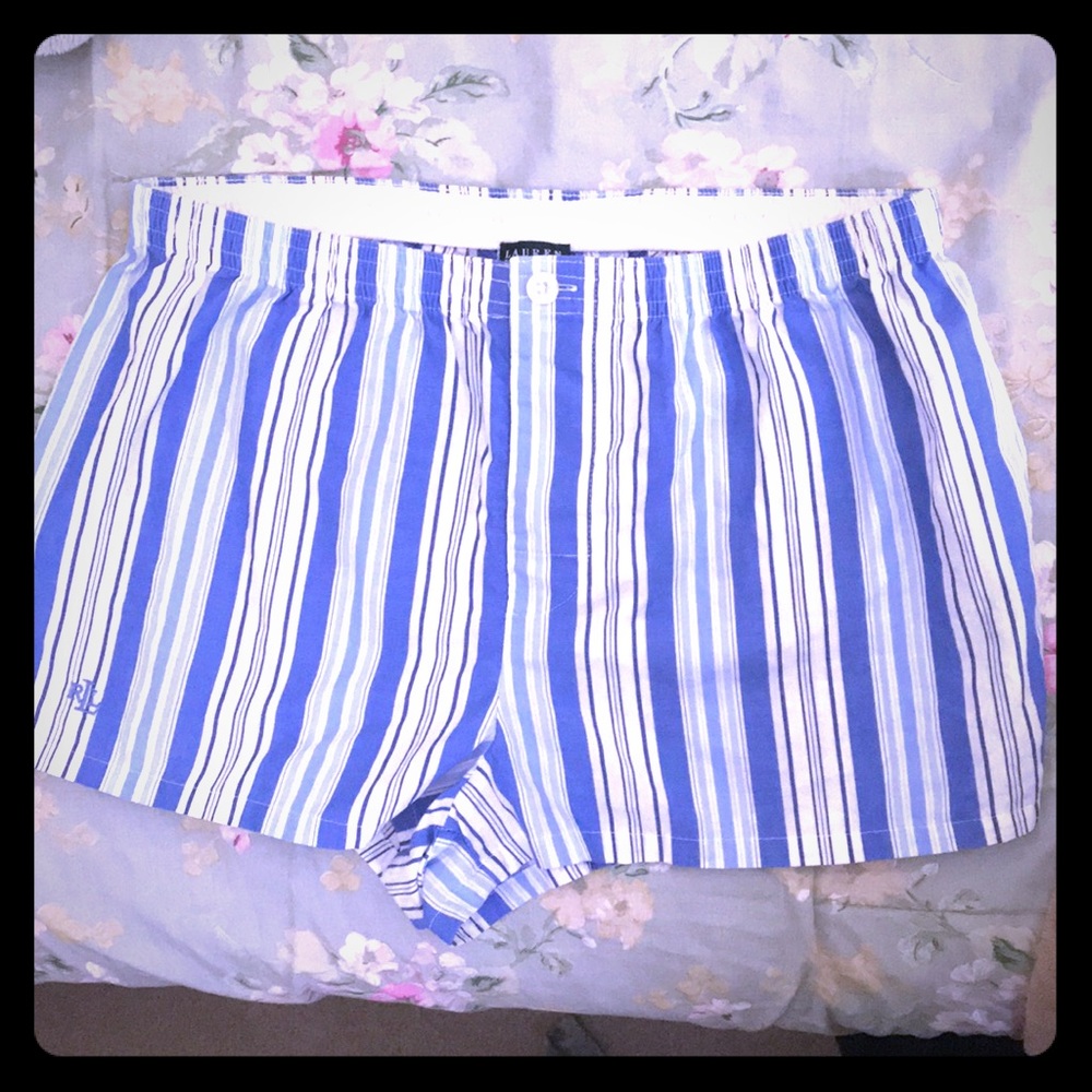 EUC Ralph Lauren Boxer PJ Shorts 100% cotton